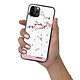 Evetane Coque en verre trempé iPhone 11 Pro Max Chute De Fleurs . pas cher