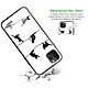 Avis Evetane Coque en verre trempé iPhone 11 Pro Chat Lignes .