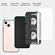 Acheter Evetane Coque iPhone 13 Coque Soft Touch Glossy Cassette Design