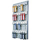 DURABLE Tableau Armoire à clés KEY BOARD 24 clés Gris Armoire à clés
