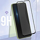 Avis Avizar Verre Trempé pour Samsung Galaxy A34 5G dureté 9H Transparent Bord biseauté noir