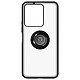 Avizar Coque pour Vivo Y22s et Y35 bi-matière bague métallique support Vidéo - Coque de protection avec un anneau de maintien conçue spécialement pour votre Vivo Y35