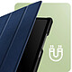 Avizar Housse pour Lenovo Tab M9 Support video et clavier Mise en Veille Bleu nuit pas cher