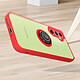 Avizar Coque pour Galaxy A34 5G Antichoc avec Anneau Magnétique Rotatif Rouge pas cher