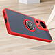 Acheter Avizar Coque pour Xiaomi 13 Lite Bi-matière Bague Métallique Support Vidéo rouge