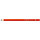 STAEDTLER Crayon papier Minerva hexagonal rouge mine 2 mm HB x 12 Crayon