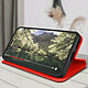 Acheter Avizar Housse pour Xiaomi 13 Lite Clapet Magnétique Porte-carte Support vidéo Rouge