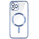 Avizar Coque MagSafe pour iPhone 12 Pro Silicone Protection Caméra Chromé Bleu Clair Coque MagSafe conçue spécifiquement pour votre Apple iPhone 12 Pro