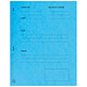 EXACOMPTA Dossiers de plaidoirie 'Pour / Contre', turquoise x 5 Chemise de rangement