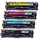 COMETE - 304/305/312A - 4 Toners Compatibles HP 304/305/312A - 1 Noir + 1 Cyan + 1 Magenta + 1 Jaune - Marque Française 4 Toners Compatibles HP 304/305/312A - 1 Noir + 1 Cyan + 1 Magenta + 1 Jaune