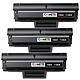 COMETE - 106A - 3 Toners compatibles pour HP 106A - 1 Noir - Marque Française 3 Toners compatibles HP 106A 1106A Noir
