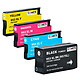 COMETE - 953XL - 4 Cartouches compatibles HP 953 XL 953XL - Noir et Couleur - Marque française Satisfait ou Remboursé