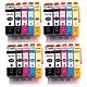 20 Cartouches Compatibles 520XL 521XL pour imprimantes Canon PIXMA PGI-520 CLI-521 - 4 Packs 20 Cartouches Compatibles 520XL 521XL pour imprimantes Canon PIXMA PGI-520 CLI-521 - 4 Packs