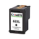 COMETE  - 62XL - 1 cartouche compatible HP 62 XL 62 XL - Noir - Marque française 1 cartouche compatible HP 62 XL 62 XL 62XL Noir