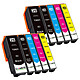10 Cartouches 26XL Compatibles avec Epson 26 XL T2621 T2631 T2632 T2633 T2634 - 2 Packs 10 Cartouches 26XL Compatibles avec Epson 26 XL T2621 T2631 T2632 T2633 T2634 - 2 Packs