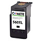 COMETE, Entreprise Française - 560XL - 1 cartouche compatible CANON PG560 XL PG-560 560XL - Noir 1 cartouche compatible CANON PG560 XL PG-560 560XL Noir