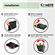 Avis COMETE - Marque française - 570XL 571XL - 20 Cartouches Compatibles 570 XL 571 XL pour Canon PIXMA