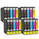 COMETE - Marque Française - T0715 - 20 Cartouches d'encre Compatible avec Epson T0715 (T0711 T0712 T0713 T0714) Satisfait ou Remboursé