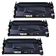 COMETE - 26A - 3 Toners compatibles pour HP 26A CF226X - 3 Noir - Marque Française 3 Toners compatibles HP 26A CF226X Noir