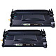 COMETE - 26A - 2 Toners compatibles pour HP 26A CF226X - 2 Noir - Marque Française 2 Toners compatibles HP 26A CF226X Noir