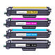 COMETE - Marque Française - TN241 TN245 - 4 Toners Compatibles avec Brother TN 241 TN 245 - Noir et Couleur 4 Toners Compatibles avec Brother TN 241 TN 245