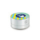 Metronic 477049 - Enceinte nomade ronde sans fil - Multicolore Fonction sans fil  Haut-parleurs  40 mm / 4 Ohms / 3 W RMS