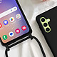 Avizar Coque Cordon pour Samsung Galaxy A54 5G Lanière Tour du Cou 80cm pas cher