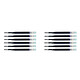 PILOT Recharge pour bille MR BRFN-10 Pointe Moyenne Bleu x 12 Recharge pour stylo bille