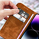 Avis Avizar Étui pour iPhone 14 Pro Max Clapet Portefeuille Support Vidéo Soft-touh