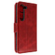Avizar Étui pour Samsung Galaxy S23 Portefeuille Fonction Support Prestifold Rouge Étui folio portefeuille, issu de la collection Prestifold, conçu pour votre Samsung Galaxy S23