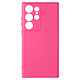 Avizar Coque pour Samsung Galaxy S23 Ultra Semi-rigide Soft-touch Fast Cover Fuchsia - Coque de protection, collection Fast Cover, spécialement conçue pour votre Samsung Galaxy S23 Ultra