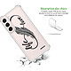 Avis Evetane Coque Samsung Galaxy S22 5G Silicone antichocs Solides coins renforcés  transparente Motif Love Life