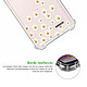 Acheter Evetane Coque Samsung Galaxy S22 5G Silicone antichocs Solides coins renforcés  transparente Motif Marguerite