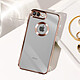 Avizar Coque pour iPhone 7 Plus et 8 Plus Paillette Amovible Série Protecam Spark Rose pas cher