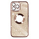 Avizar Coque pour iPhone 12 Pro Max Paillette Amovible Série Protecam Spark Rose Gold - Une coque design de la série Protecam Spark, pour iPhone 12 Pro Max