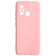 Avizar Coque pour Xiaomi Redmi 12C Semi-rigide Soft-touch Fast Cover Rose - Coque de protection, collection Fast Cover, spécialement conçue pour votre Xiaomi Redmi 12C