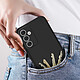 Avizar Coque pour Samsung Galaxy A34 5G Semi-rigide Soft-touch Fine Fast Cover Noir pas cher