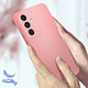 Acheter Avizar Coque pour Samsung Galaxy A34 5G Semi-rigide Soft-touch Fine Fast Cover Rose