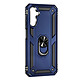 Avizar Coque pour Samsung Galaxy A14 4G et 5G Bague Magnétique Série ArmoRing Bleu Coque de protection hybride de la série ArmoRing, spécifiquement conçue pour Samsung Galaxy A14 4G et 5G