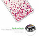 Acheter Evetane Coque Samsung Galaxy S22 5G Silicone antichocs Solides coins renforcés  transparente Motif Confettis De Coeur