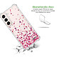 Avis Evetane Coque Samsung Galaxy S22 5G Silicone antichocs Solides coins renforcés  transparente Motif Confettis De Coeur