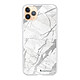 LaCoqueFrançaise Coque iPhone 11 Pro Max 360 intégrale transparente Motif Marbre gris Tendance . Coque iPhone 11 Pro Max 360 intégrale transparente Marbre gris Tendance .