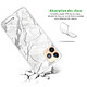 Avis LaCoqueFrançaise Coque iPhone 11 Pro Max 360 intégrale transparente Motif Marbre gris Tendance .