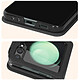 Avis Avizar Étui Clapet pour Galaxy Z Flip 5 avec Languette Magnétique Chesterfield Grainé Noir