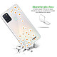 Avis Evetane Coque Samsung Galaxy A21S 360 intégrale transparente Motif Marguerite Tendance .