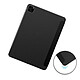 Evetane Étui Smart Cover iPad Pro 12.9 pouces (2018/2020/2021) Noir à Rabat avec Support pas cher