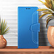 Avizar Étui pour Samsung Galaxy A34 5G Folio Multi-compartiments Support Vidéo Bleu pas cher