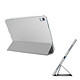 Avis Evetane Étui Smart Cover iPad Air 4 (2020) / iPad Air 5 (2022) Argent à Rabat avec Support
