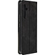 Avizar Étui pour Samsung Galaxy A54 5G Portefeuille Motif prisme Collection Geo Noir - Une housse en éco-cuir noir, collection Geo, qui combine mode et protection pour le Samsung Galaxy A54 5G