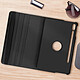 Avizar Étui folio pour Samsung Galaxy Tab S9 Support rotatif Paysage Portrait pas cher
